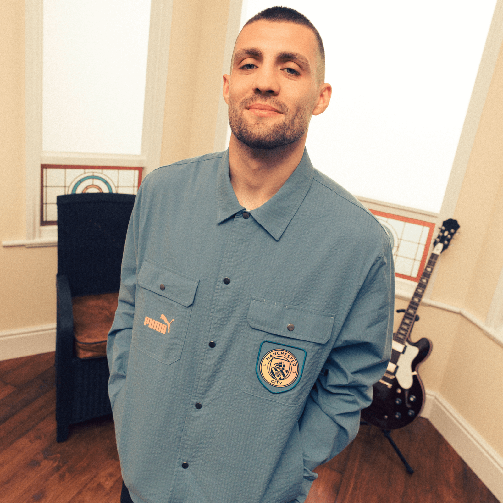 マンチェスター・シティ ノエル・ギャラガー オーバーシャツ | Official Man City Store