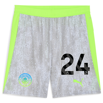 マンチェスター・シティ GVARDIOL 24番　authenticユニフォーム Kids' Manchester City Third Jersey 2025/26 With GVARDIOL 24