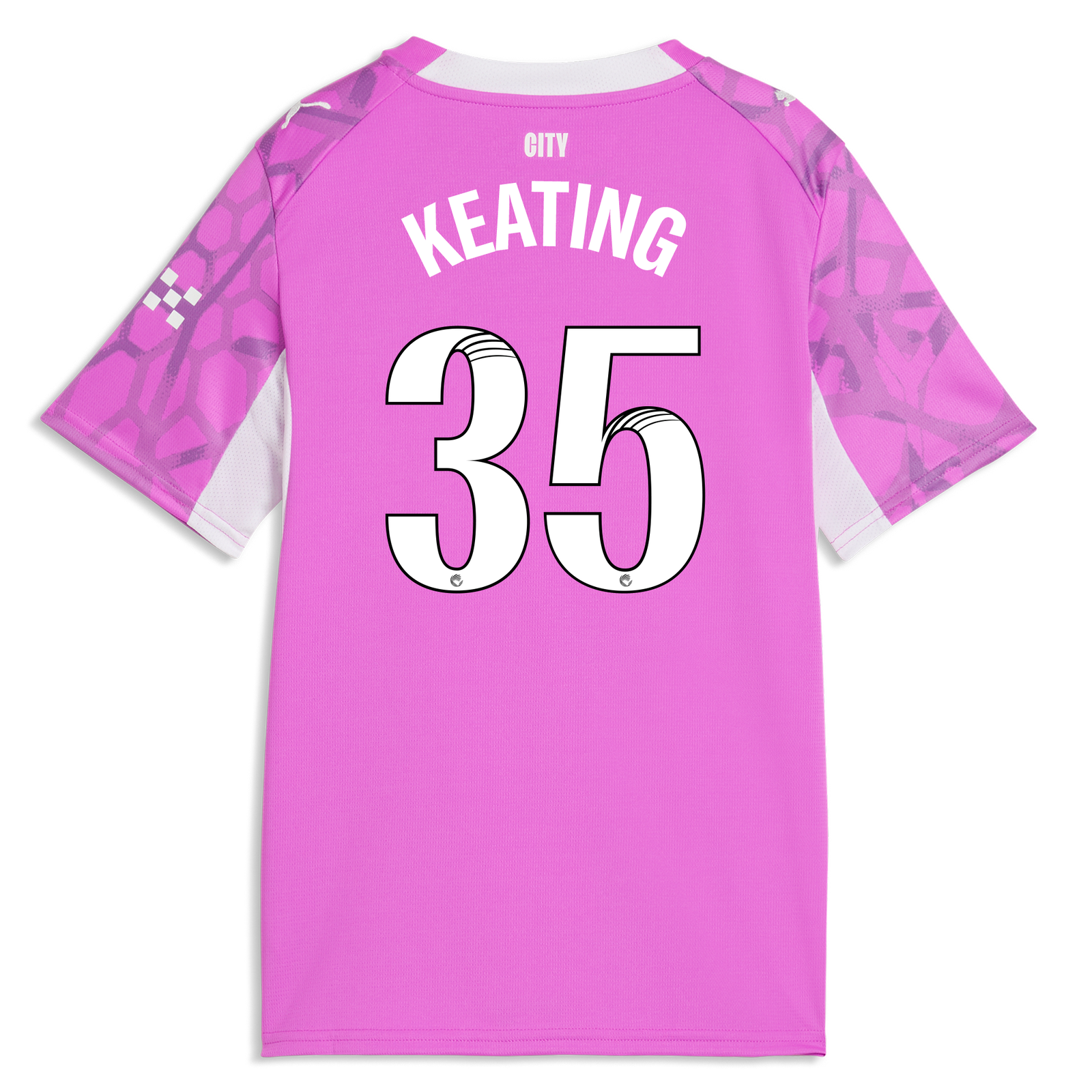 キッズ マンチェスター・シティ GKユニフォーム 2026/27 KEATING 35