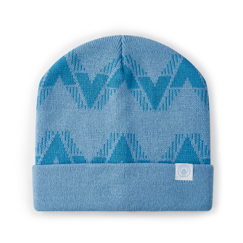 MCFC FW MENS RETRO BEANIE - light blue