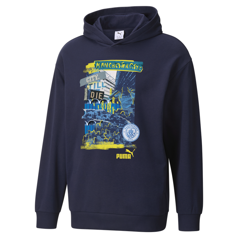 MCFC LW MENS FTBLNRGY+ HOODIE - new navy