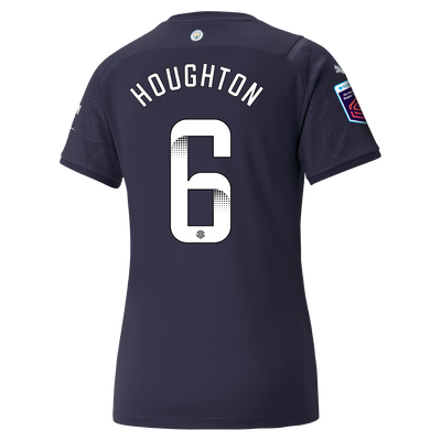 Womens Manchester City 3rd Shirt 21/22 with Steph Houghton printing