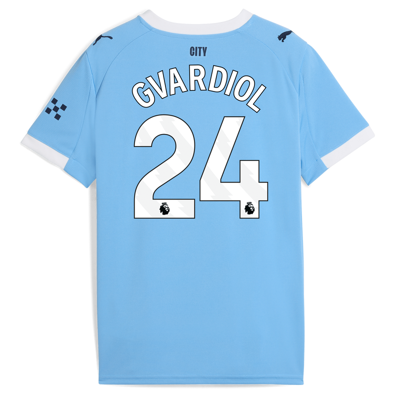 KIDS Home SHIRT SS-GVARDIOL-24-EPL-PL - 