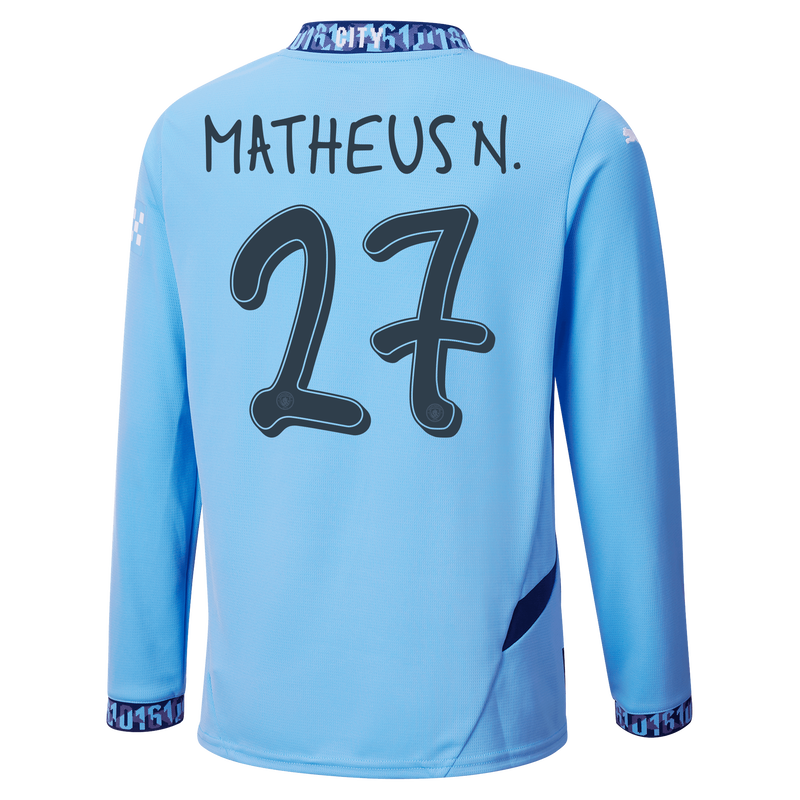 KIDS HOME SHIRT LS-MATHEUS N.-27-EPL-PLC - 