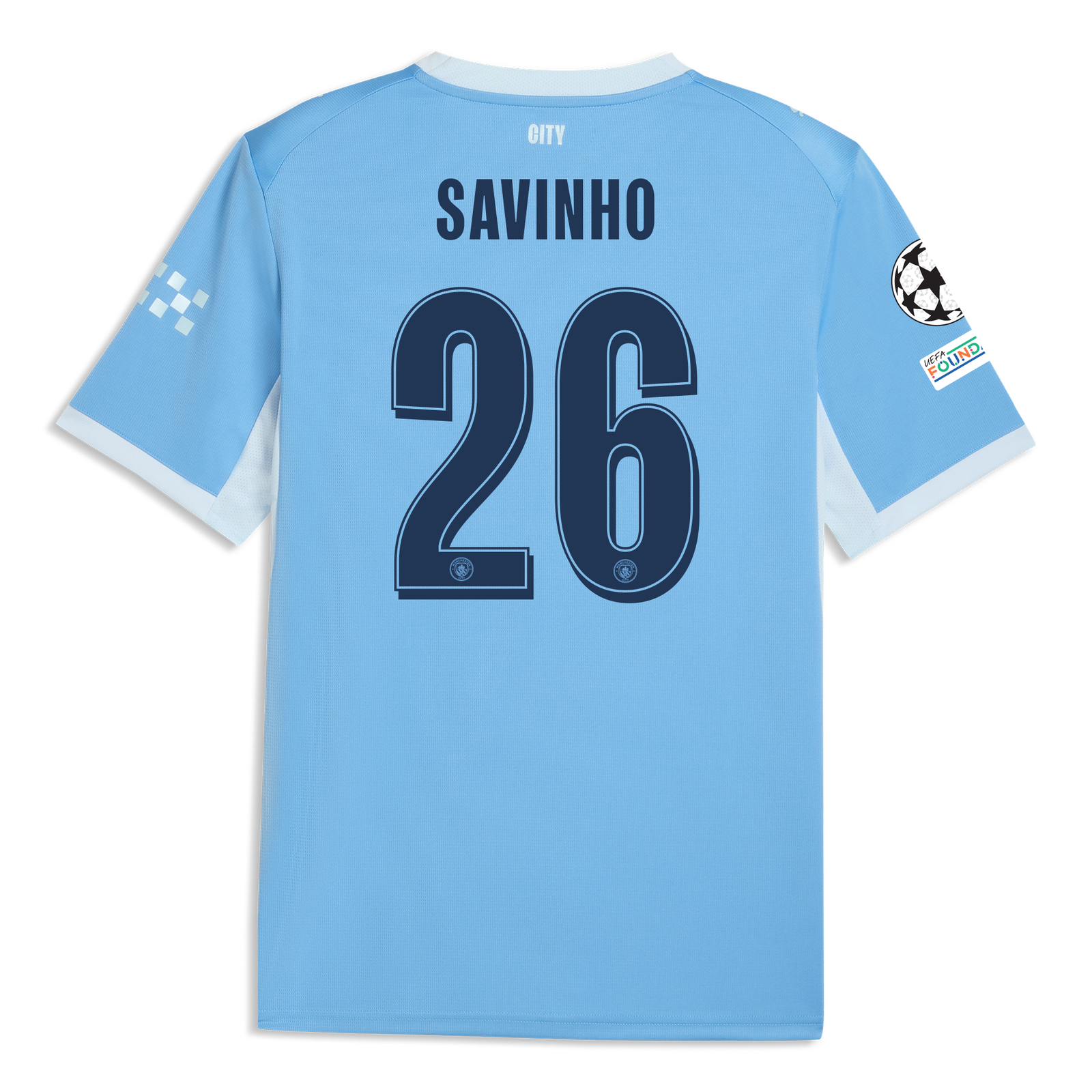 マンチェスター・シティ ホームユニフォーム 2026/27 SAVINHO 26
