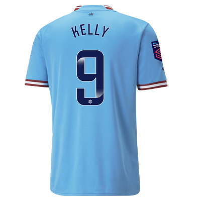 Manchester City Home Jersey 22/23 with KELLY 9 printing