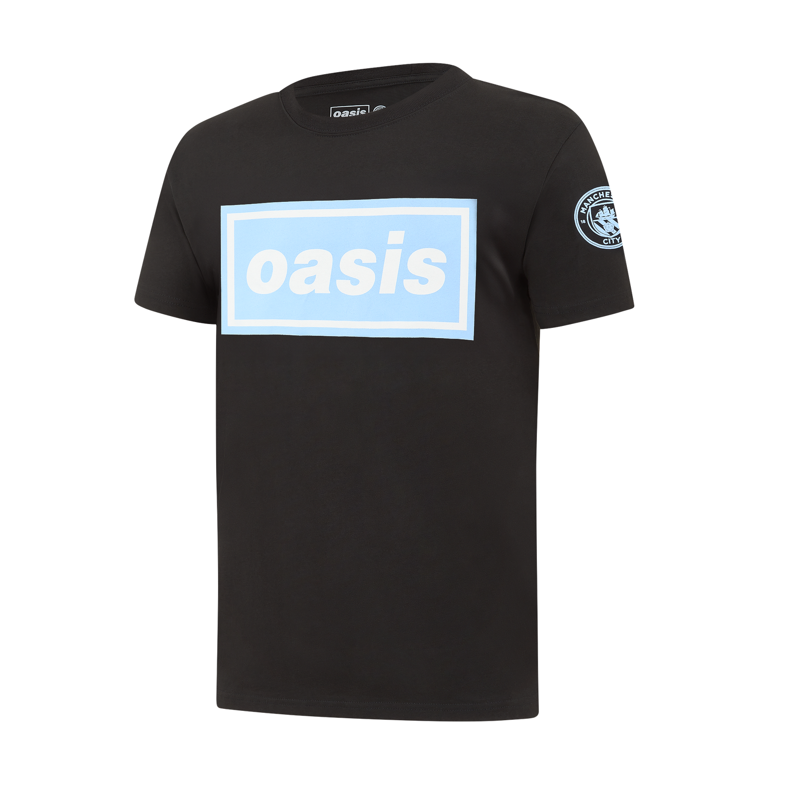 Manchester City x Oasis Logo T-Shirt | Official Man City Store Manchester City x Oasis Logo T-Shirt | Official Man City Store