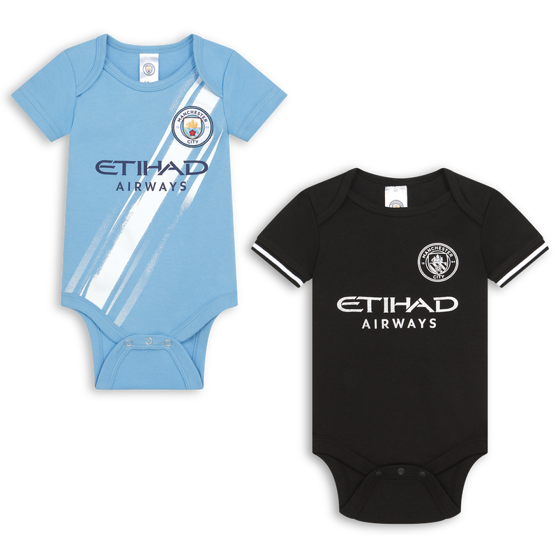 MCFC 25/26 BABY GROW 2PACK - multicolor