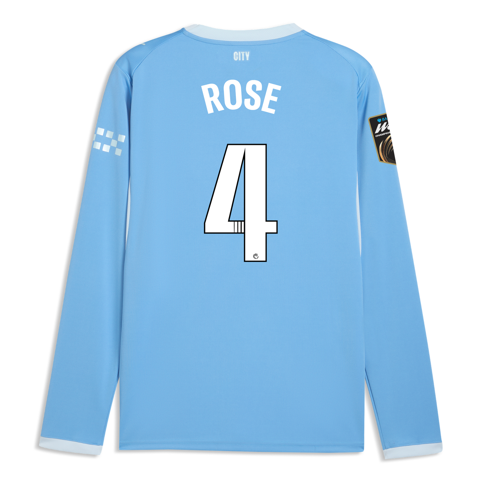 マンチェスター・シティ ホーム ユニフォーム 2026/27 長袖 ROSE 4