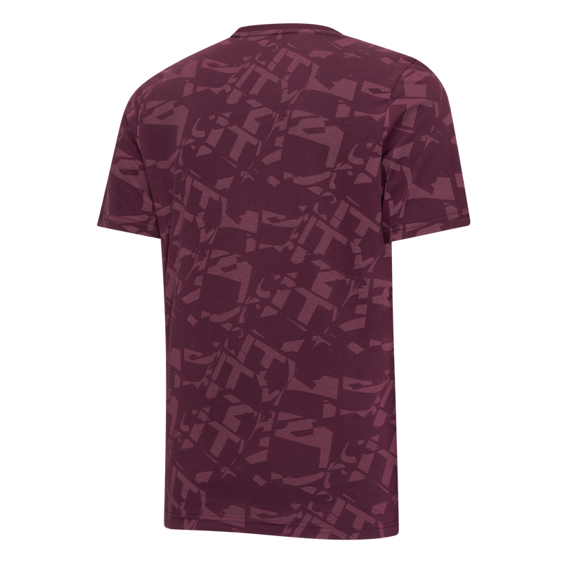 MCFC LW MENS FTBLCORE AOP TSHIRT - purple