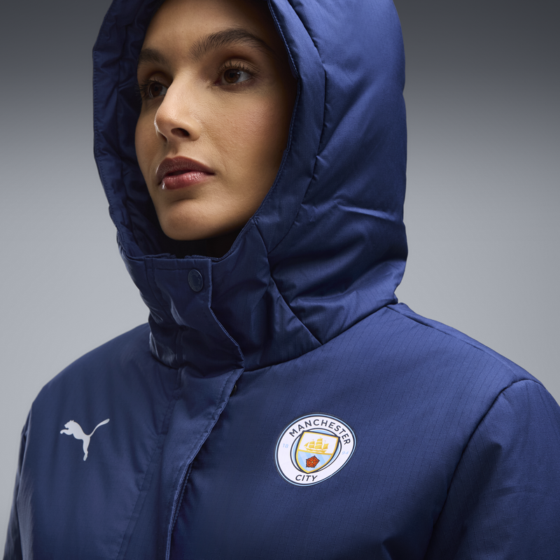 MCFC TR WMNS WINTER JKT - Blue Jewel-Dewdrop