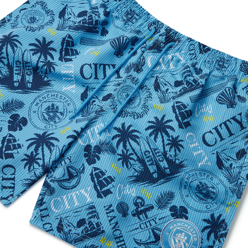 Manchester City Hawaiian 水着ショーツ | Official Man City Store