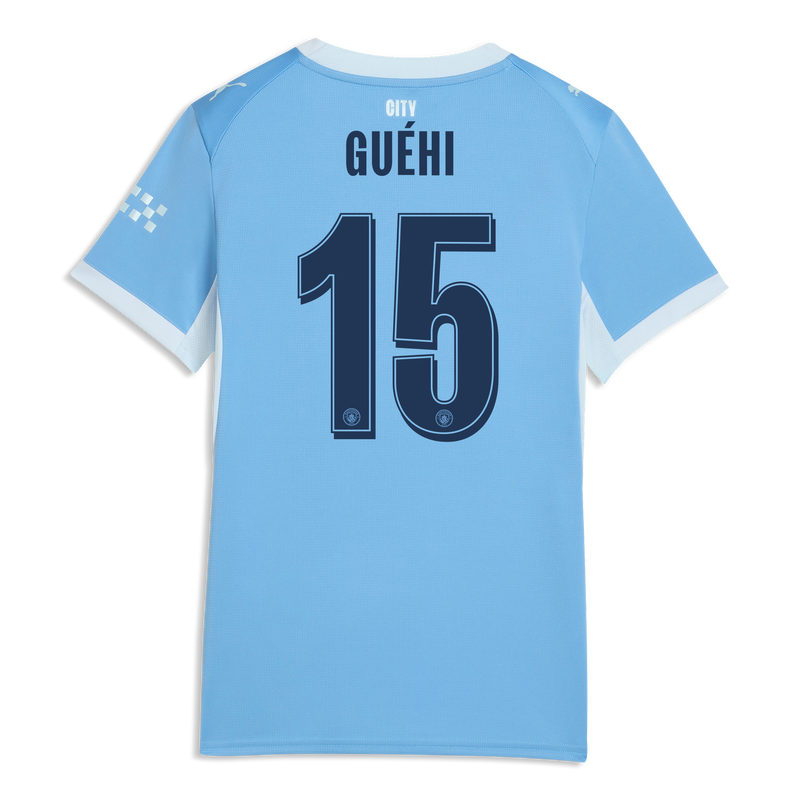 Maglia home Man City donna 2026/27 con stampa GUÉHI 15  blu-icy blu - taglia L in poliestere da donne  - Negozio ufficiale Manchester City FC store