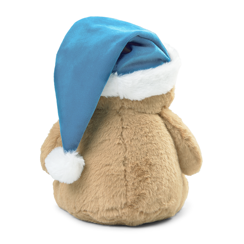 MCFC STANLEY XMAS SLOTH PLUSH - brown