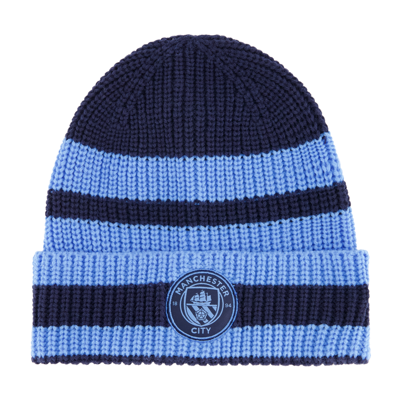 MCFC MID CROWN BEANIE - navy