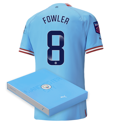 Manchester City Authentic Home Jersey 2022/23 with FOWLER 8 printing