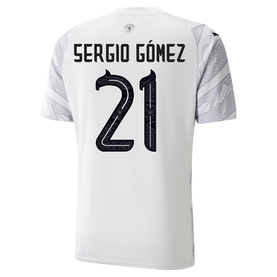 Manchester City Year of the Dragon Jersey 2023/24 with SERGIO GÓMEZ 21 printing