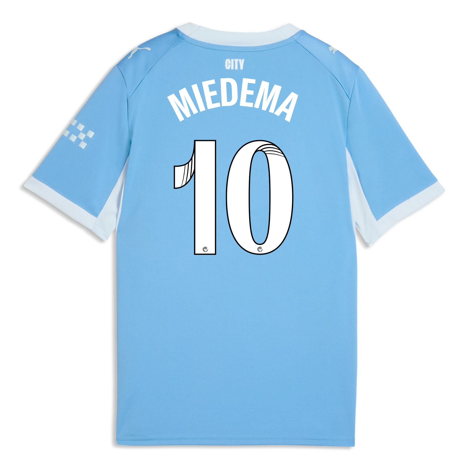 キッズ マンチェスター・シティ ホームユニフォーム 2026/27 MIEDEMA