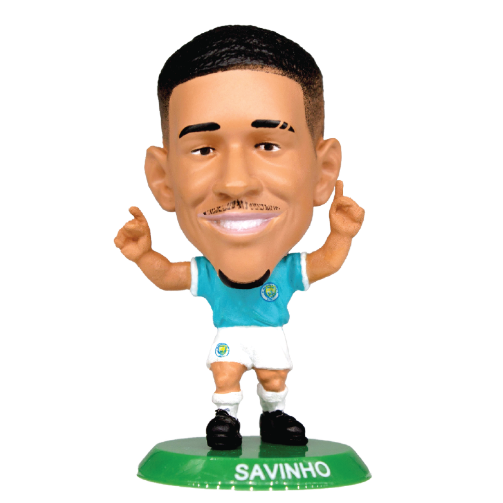 Manchester City Savinho SoccerStarz Mini Action Figure | Official