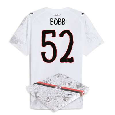 Manchester City KidSuper Authentic Jersey 2025/26 With BOBB 52 printing in gift box