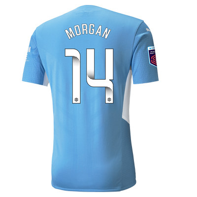 Manchester City Authentic Home Shirt 21/22 with Esme Morgan printing