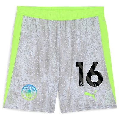 Manchester City Football Shorts 2025/26 with #16