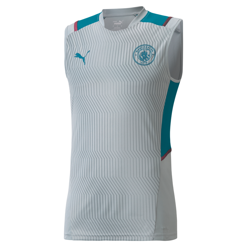 MCFC TR MENS JERSEY SL SS - grey