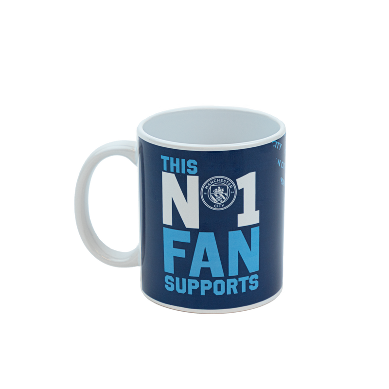 MCFC FW NO.1 FAN SUPPORTERS MUG - blue