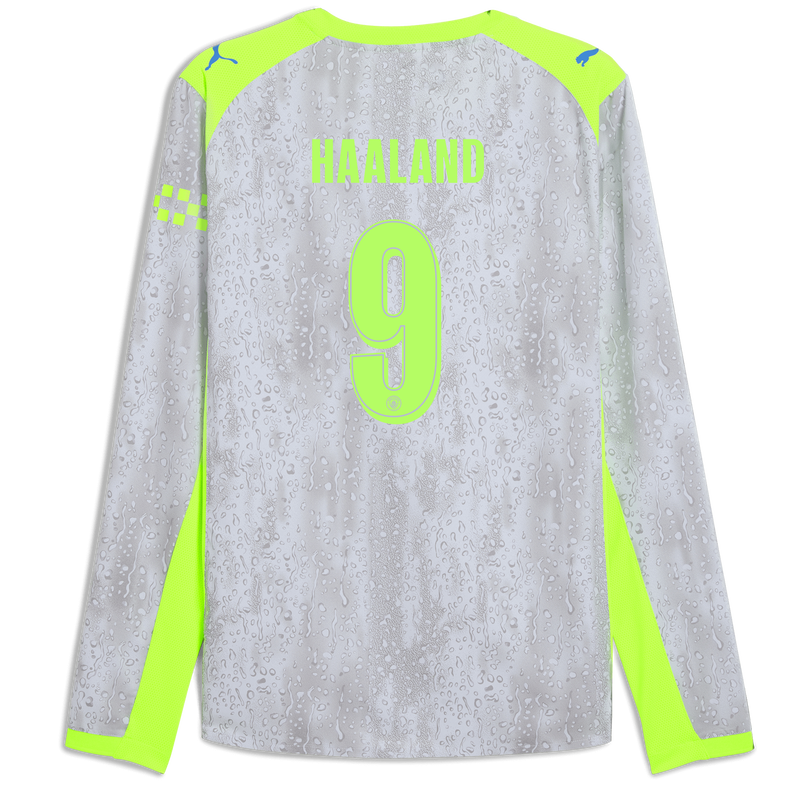 MENS AUTHENTIC Third SHIRT LS-HAALAND-9-EPL-PL - 