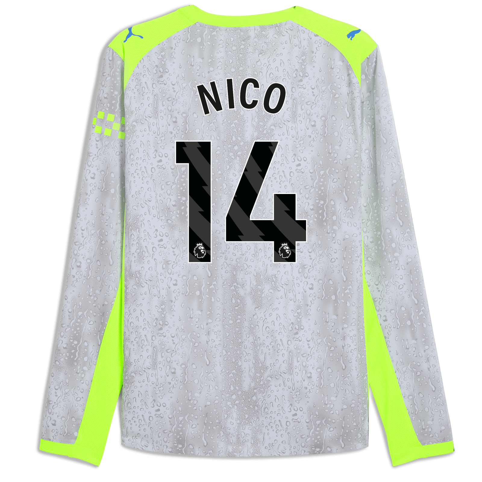 Manchester City Third Authentic Jersey 2025/26 Long Sleeve With
