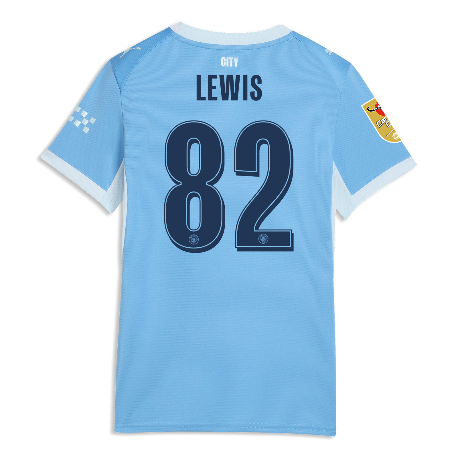マンチェスター・シティ PUMA シャツ LEWIS 82 Women's Manchester City Home Jersey 2026/27 With LEWIS 82 Printing