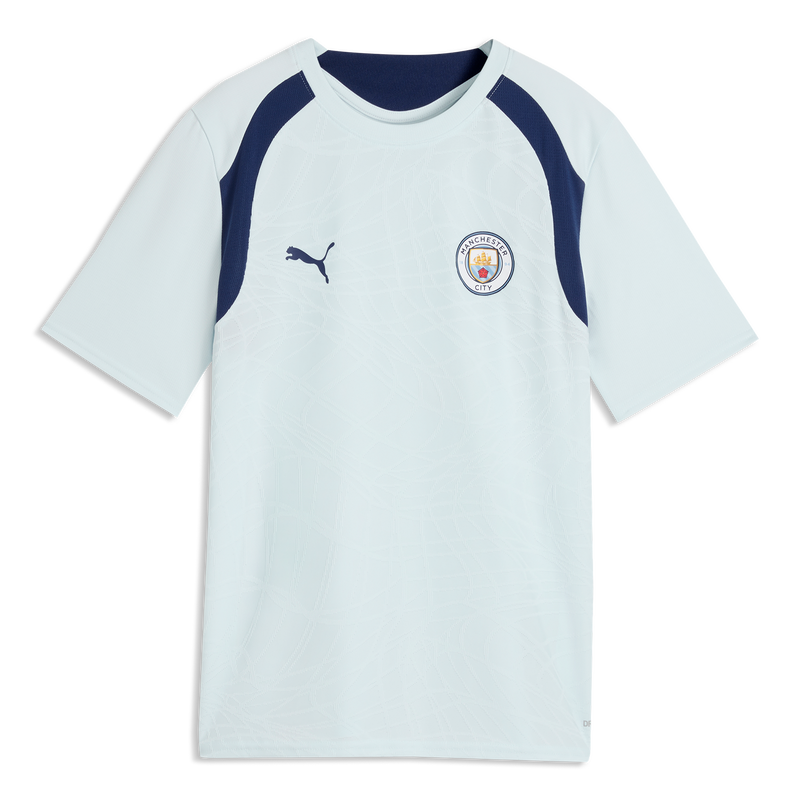 MCFC TR KIDS TRAINING JERSEY - Dewdrop-Blue Jewel