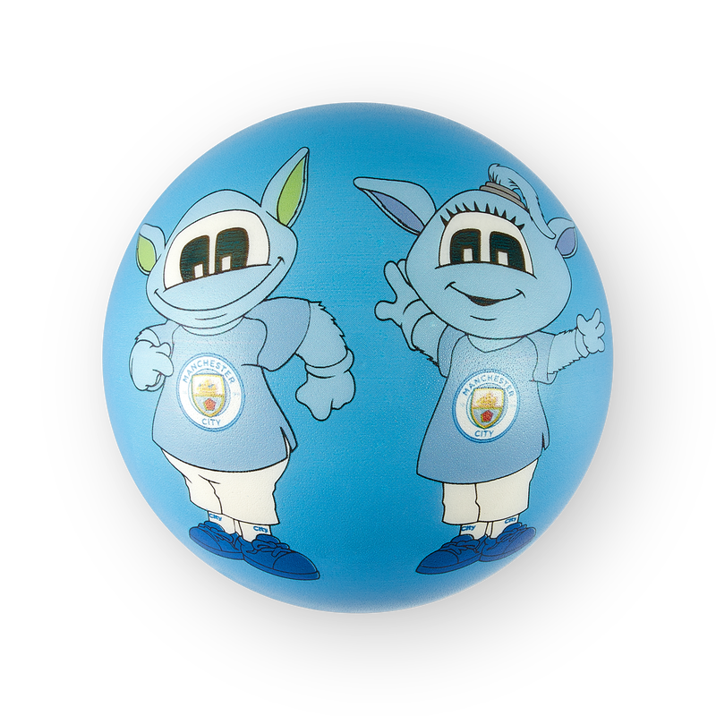 MCFC FW MASCOT MINI FOAM BALL - blue