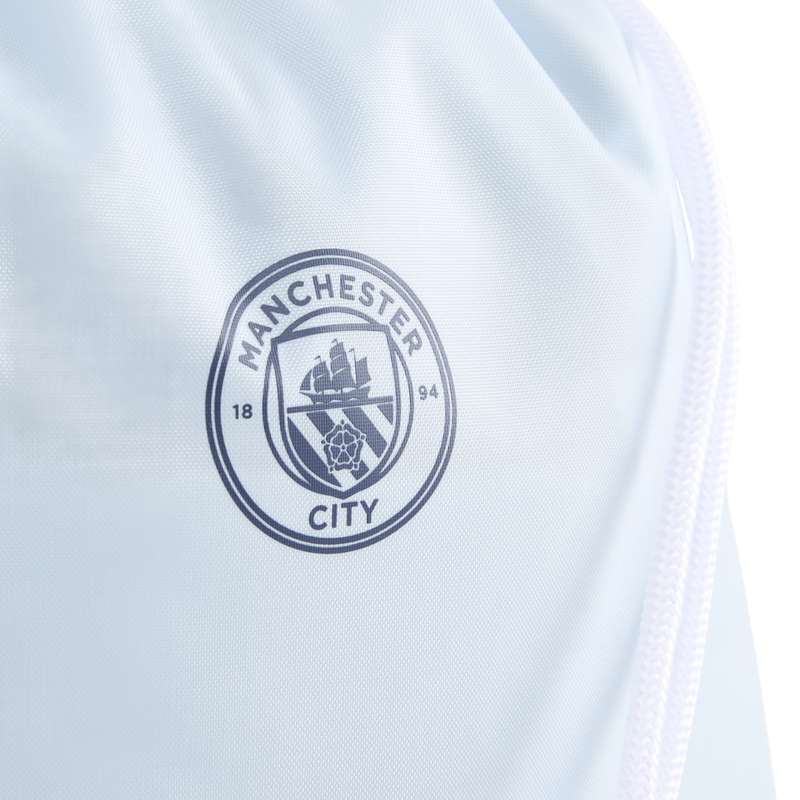 MCFC LW ESS GYM SACK - Icy Blue-PUMA White