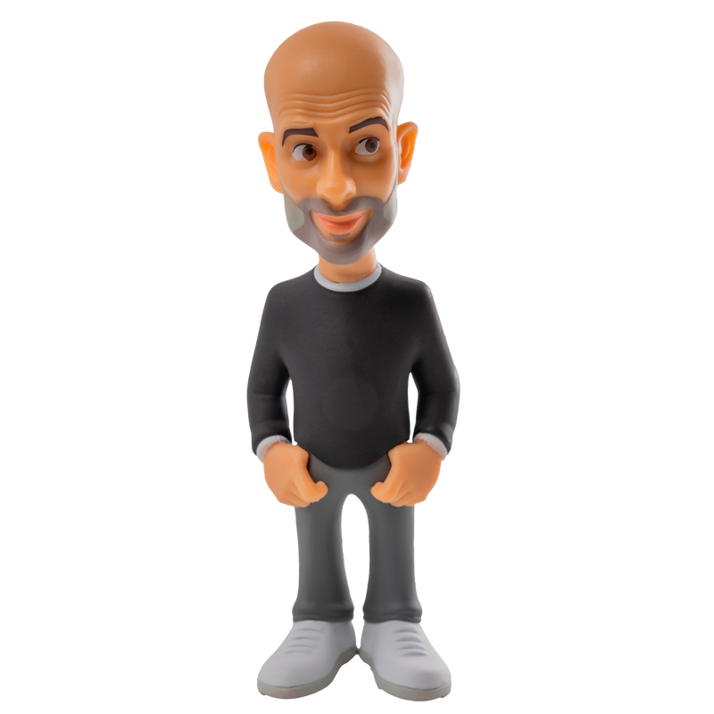 MCFC MINIX GUARDIOLA FIGURE ES - blue