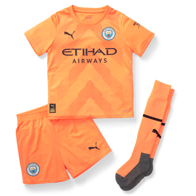 Manchester City Goalkeeper Mini Kit 2022/23