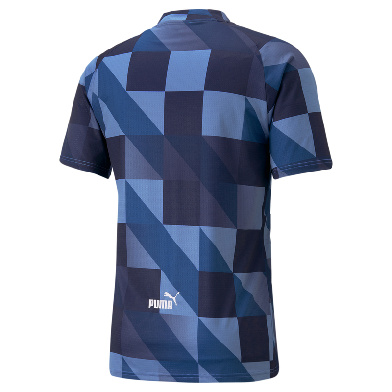 MCFC MW MENS PRE MATCH JERSEY - lake blue