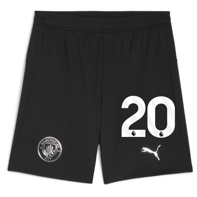 Manchester City Football Shorts 2025/26 with #20