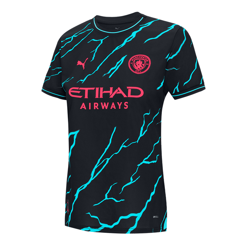 Women's Manchester City Third Jersey 2023/24 with custom printing | Official City