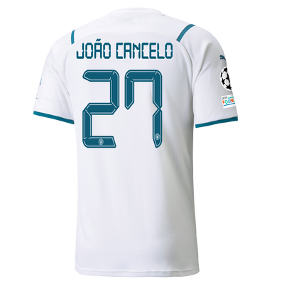 Manchester City Away Shirt 21/22 with João Cancelo printing