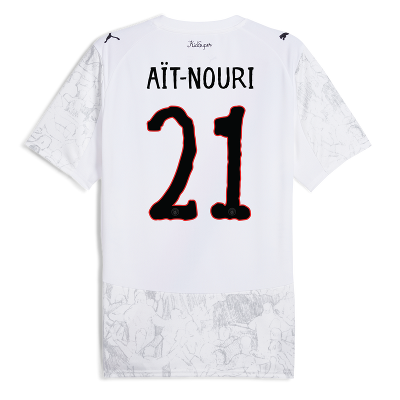 MENS KidSuper SHIRT SS-AÏT-NOURI #21-PN-KS-WC - 