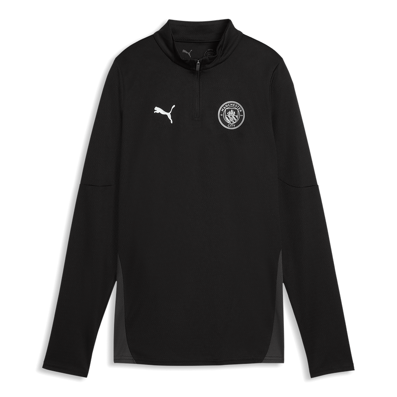 MCFC WMNS TRAINING 1/4 ZIP TOP - black
