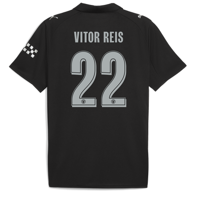 Manchester City Auswärtstrikot 2025/26 Mit VITOR REIS 22 Druck