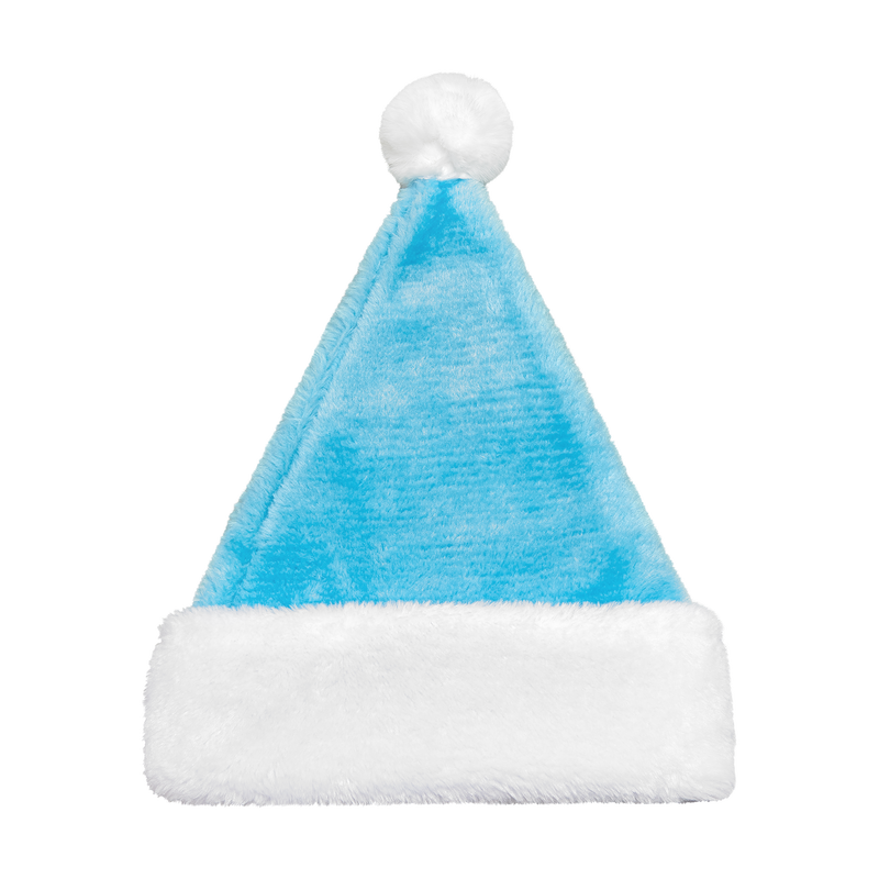 MCFC DELUXE SANTA HAT - blue