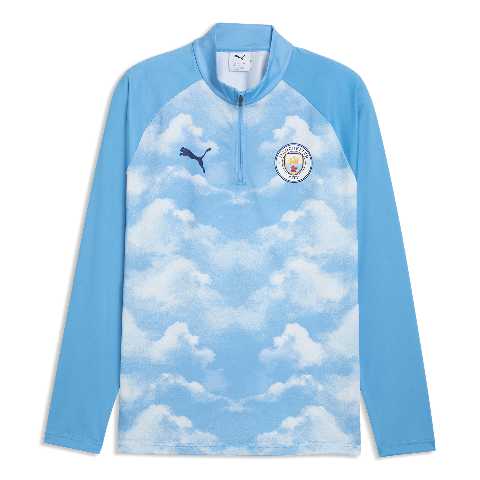 Manchester City Pre-Match 1/4 Zip Top 2026/27 | Official Man City