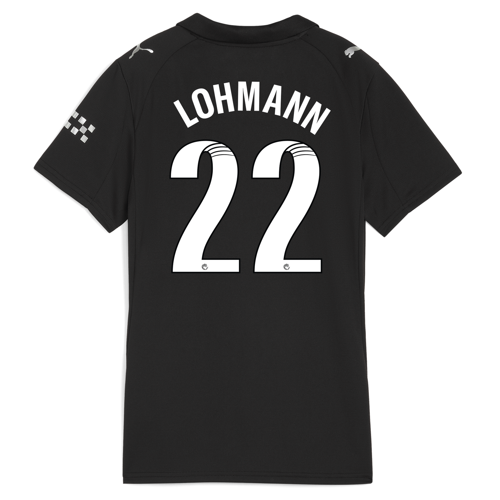 Women's Manchester City Away Jersey 2025/26 With LOHMANN 22