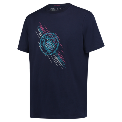Kids' Manchester City Rivers Crest Graphic Tee
