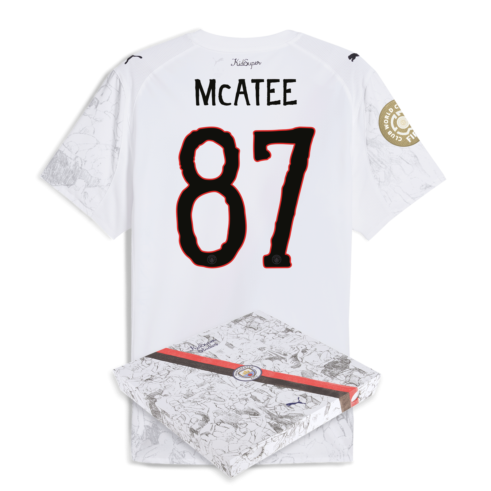 新品 25/26 マンチェスターシティFC × KIDSUPER STUDIOS Manchester City KidSuper ジャージー 2025/26 | Official Man