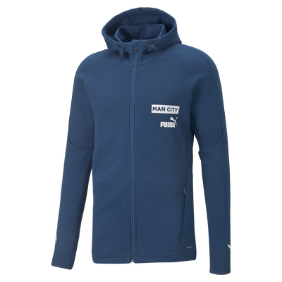 Manchester City Casuals Hoodie Jacket