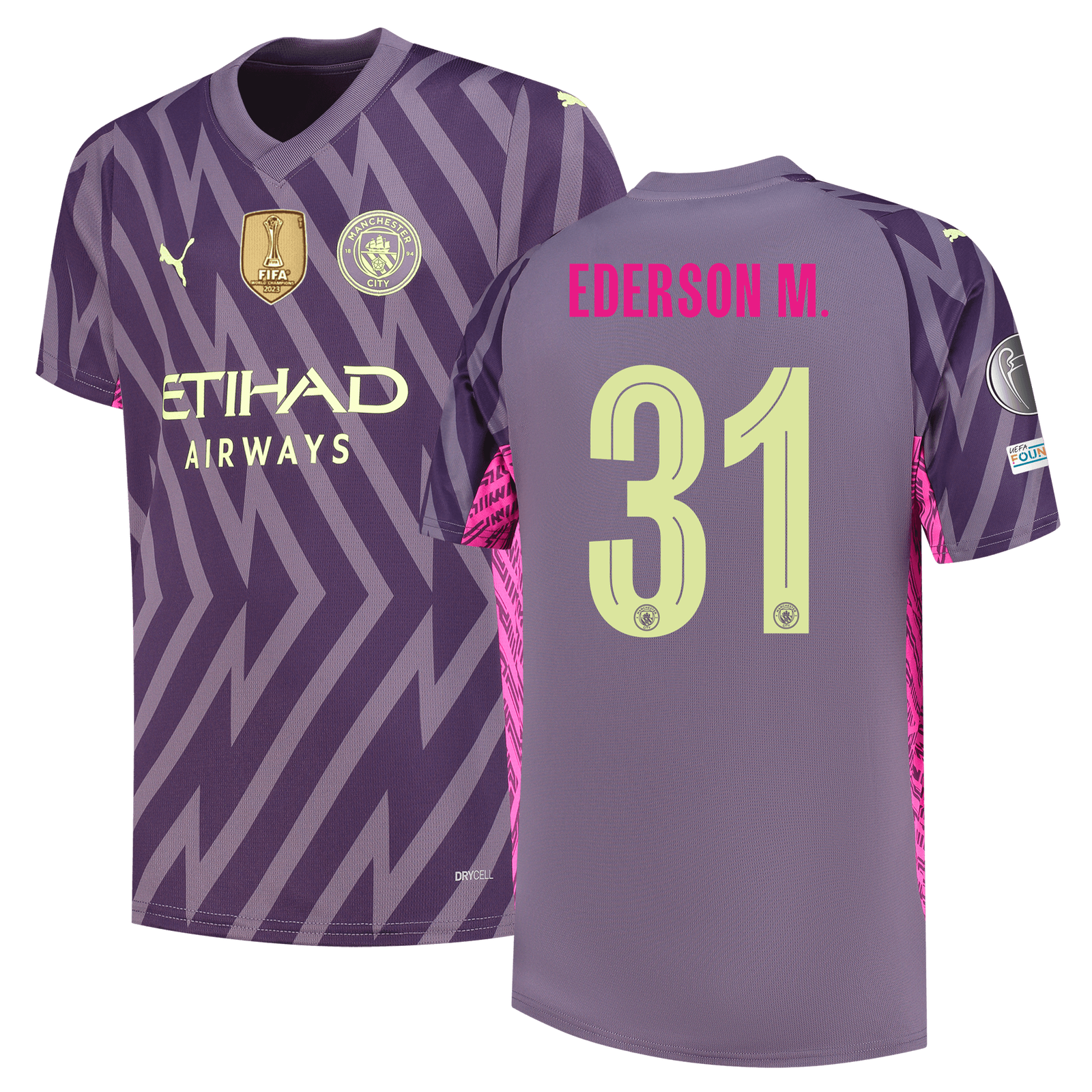 Ederson jersey number shop
